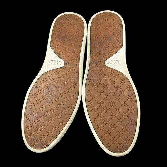 UGG Loafers Womens 9 Gray Suede "Adley" Flats Shoes Perforated Slip-On 1018375 - Picture 8 of 8